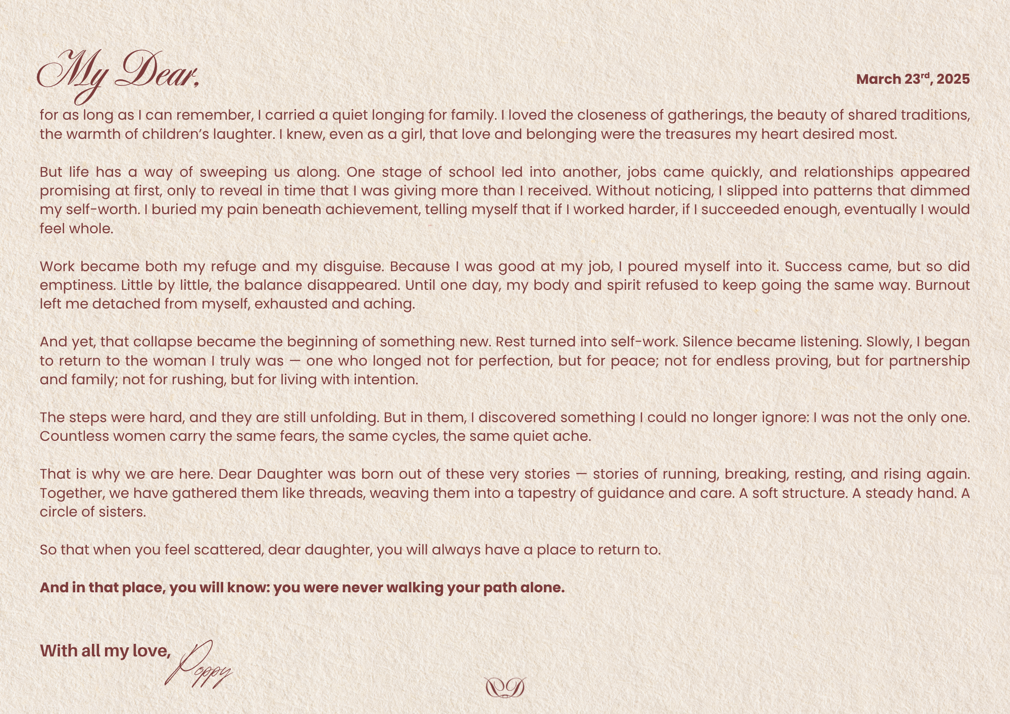 Home Letter 4